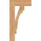 Ekena Millwork Merced Block Smooth Bracket, Western Red Cedar, 3 1/2"W x 14"D x 26"H BKT04X14X26MRC05SWR - alternate 4